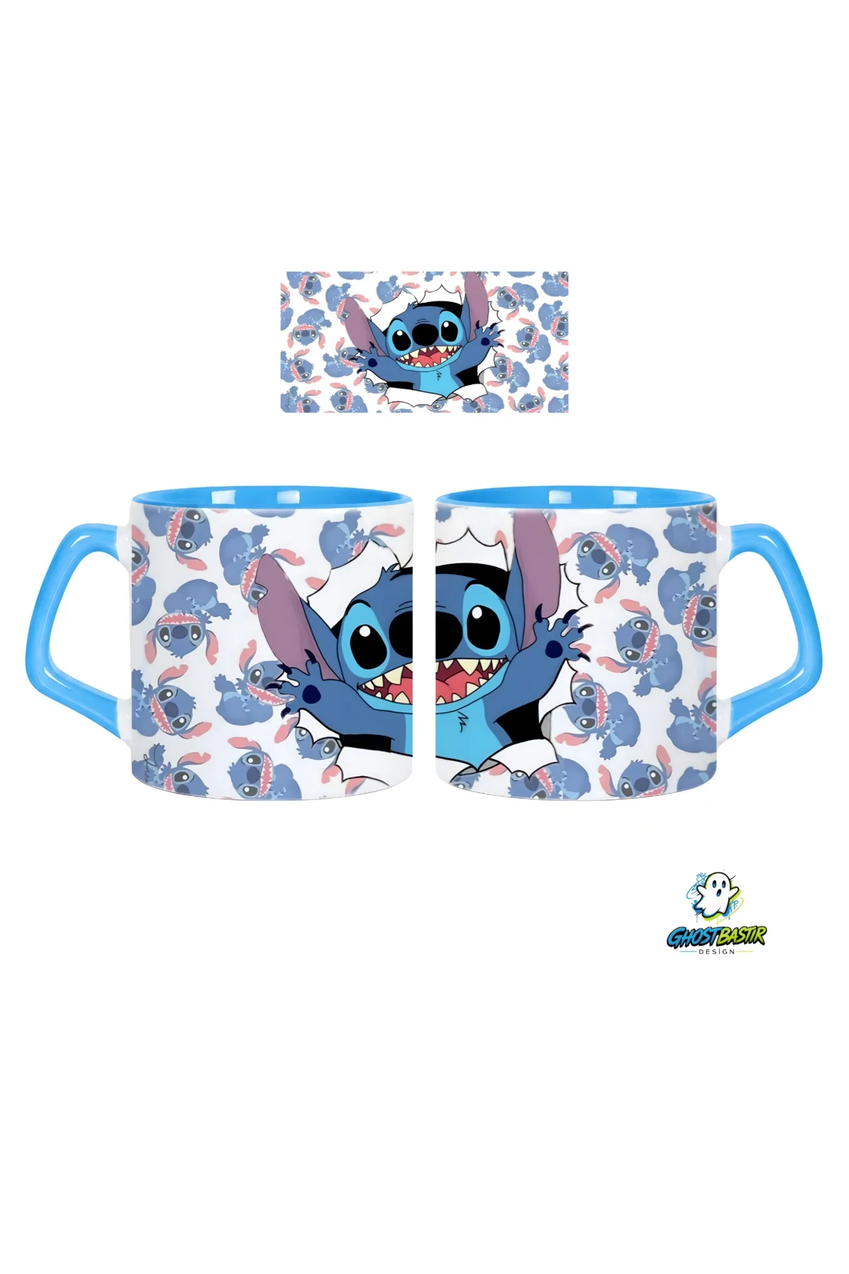 Stitch Kupa Bardak | Tek Adet 0699