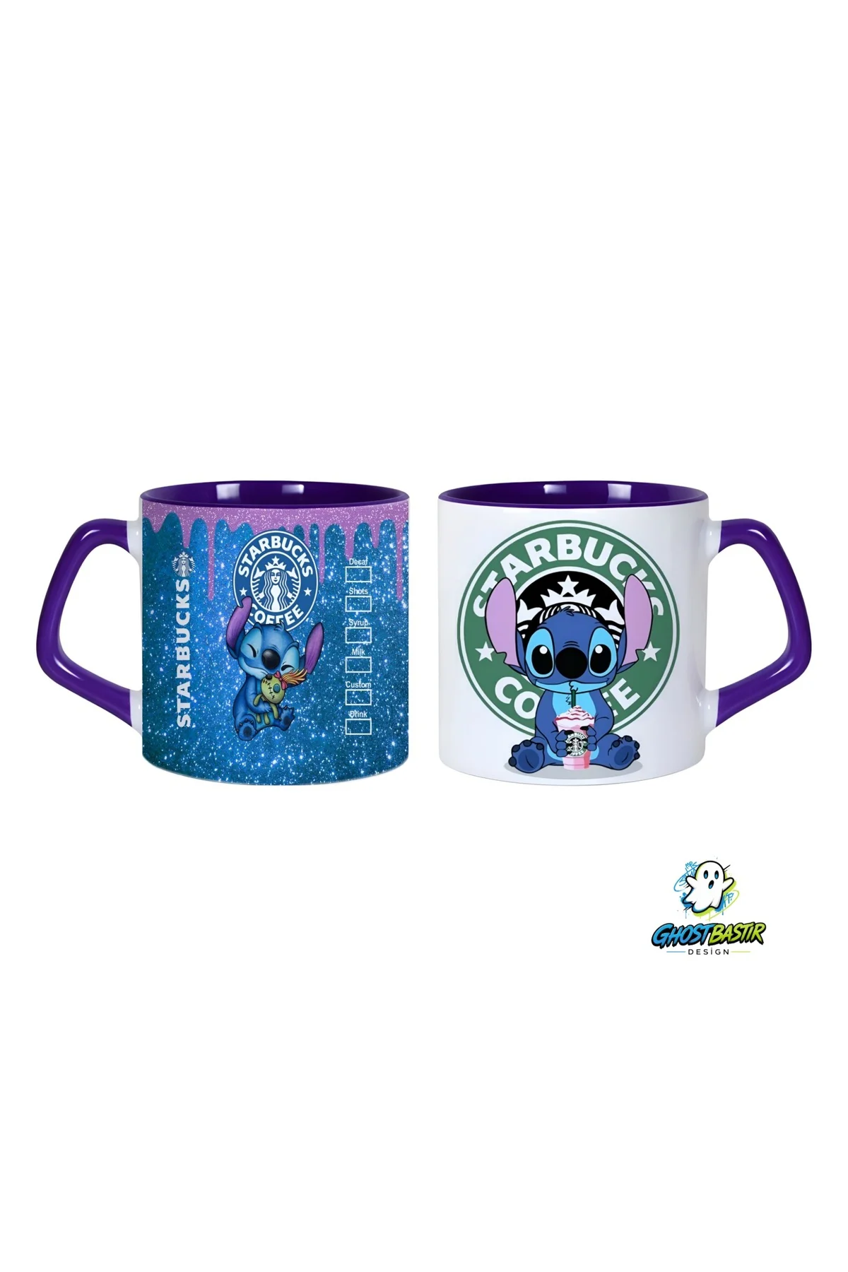 Stitch Kupa Bardak | Tek Adet 0695