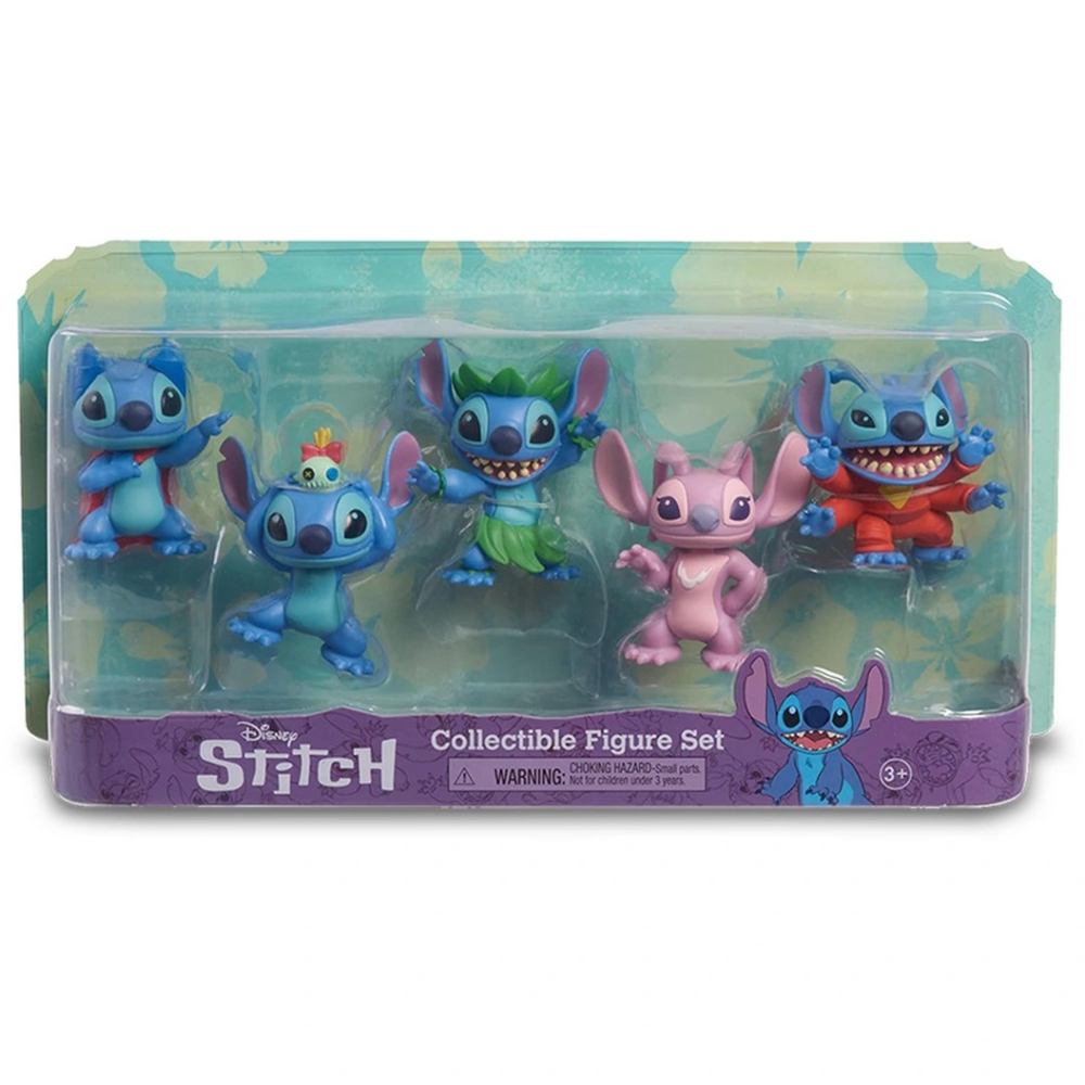 Stitch Sevimli 5'li Figür Seti Stitch Sevimli 5'li Figür Seti