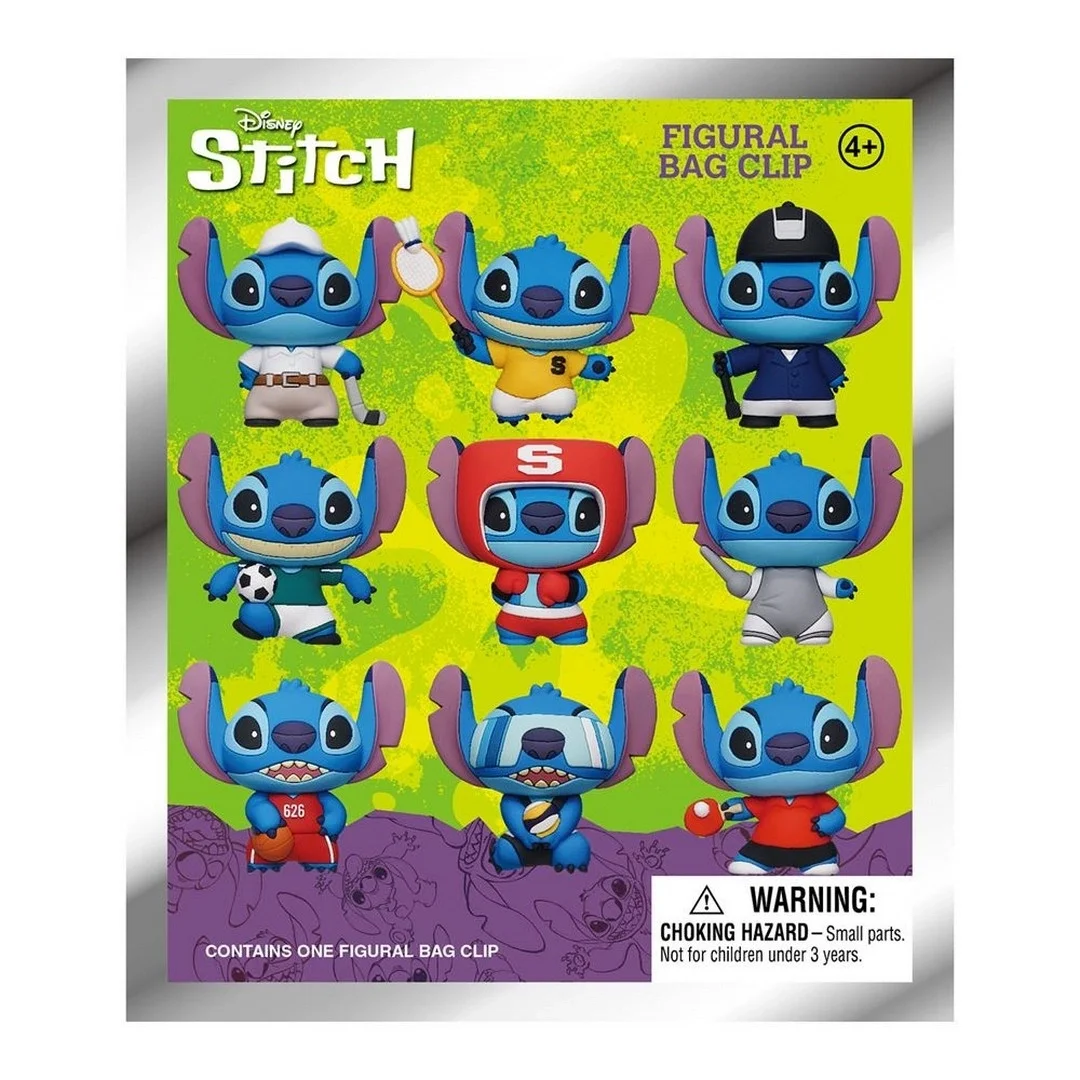 Stitch Sport Klipsli Figür