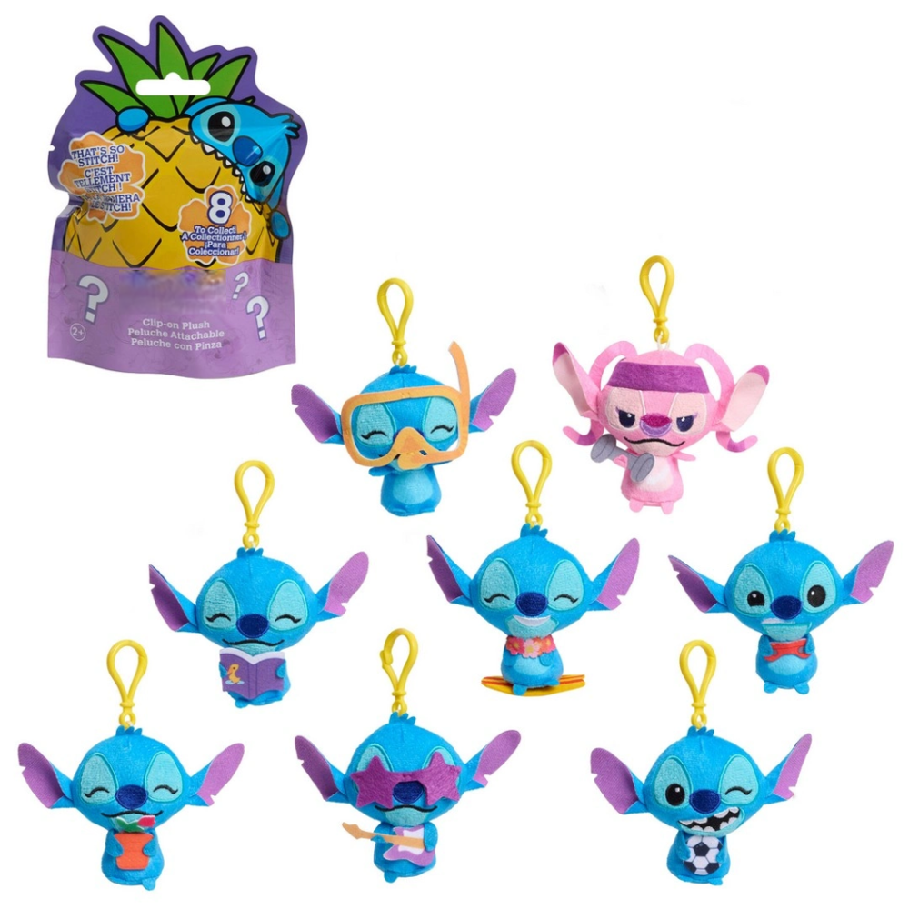Stitch Sürpriz Peluş Anahtarlık