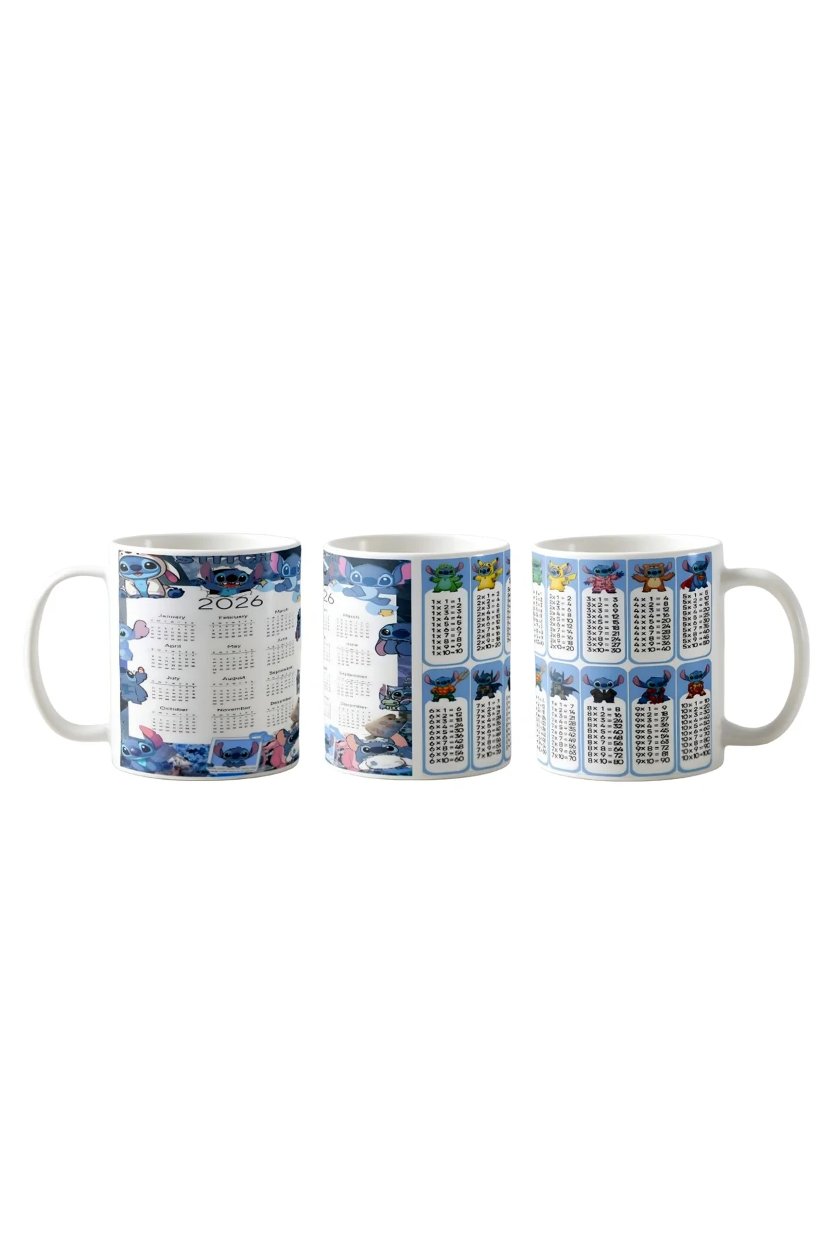 Stitch Takvim Kupa Bardak | Tek Adet K0124
