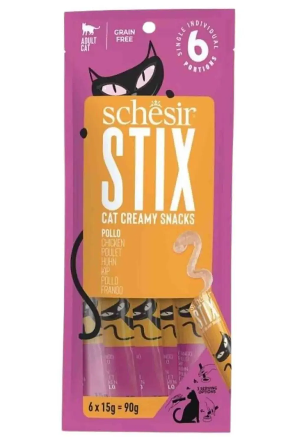 Stıx Cat Ödül Mousse Tavuk 6x15 gr