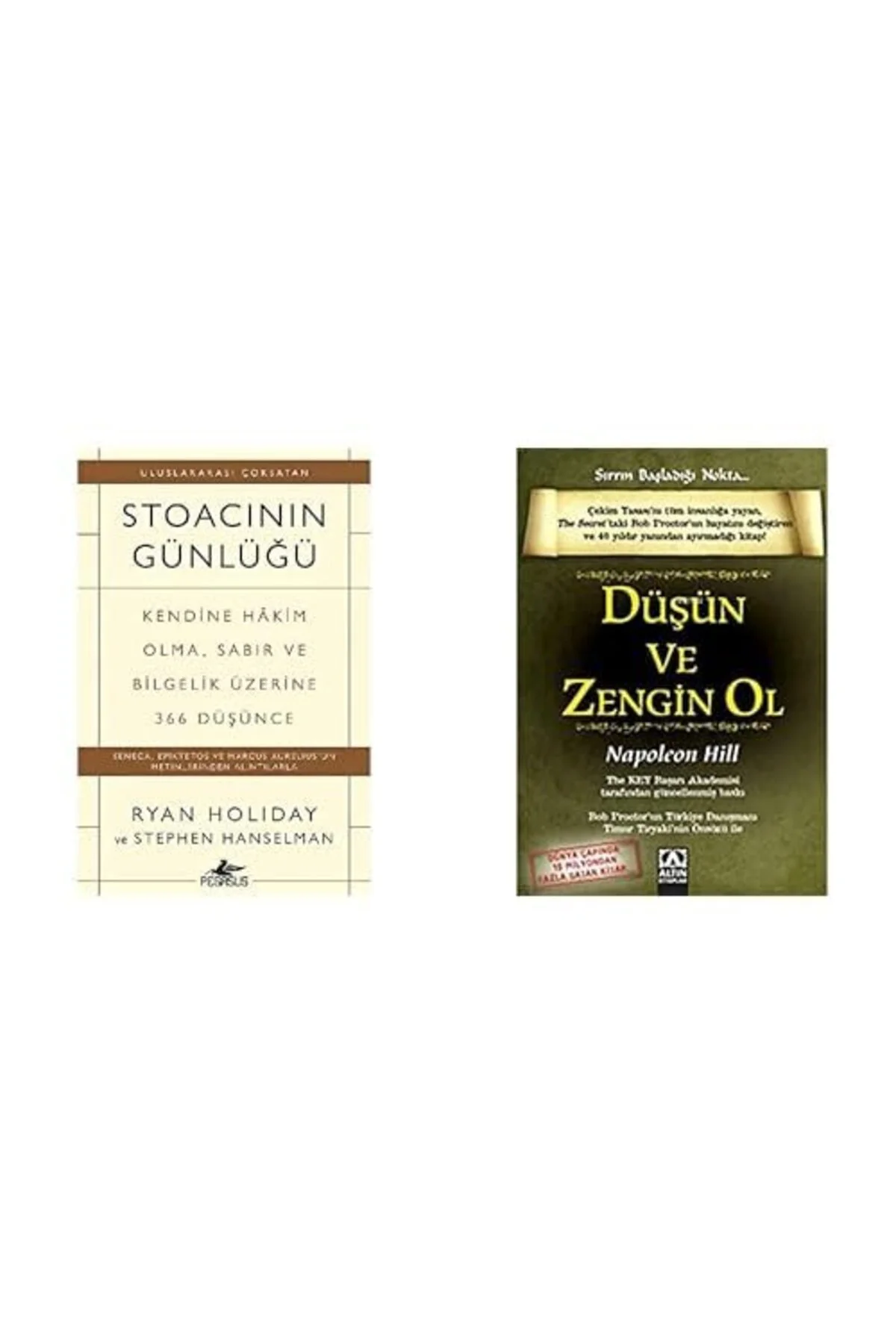 stoacinin gunlugu+dusun ve zengin ol 2set
