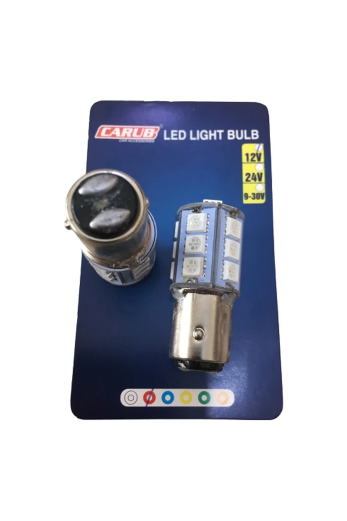Stop Led Çift Duy Kırmızı Set - Görsel 2