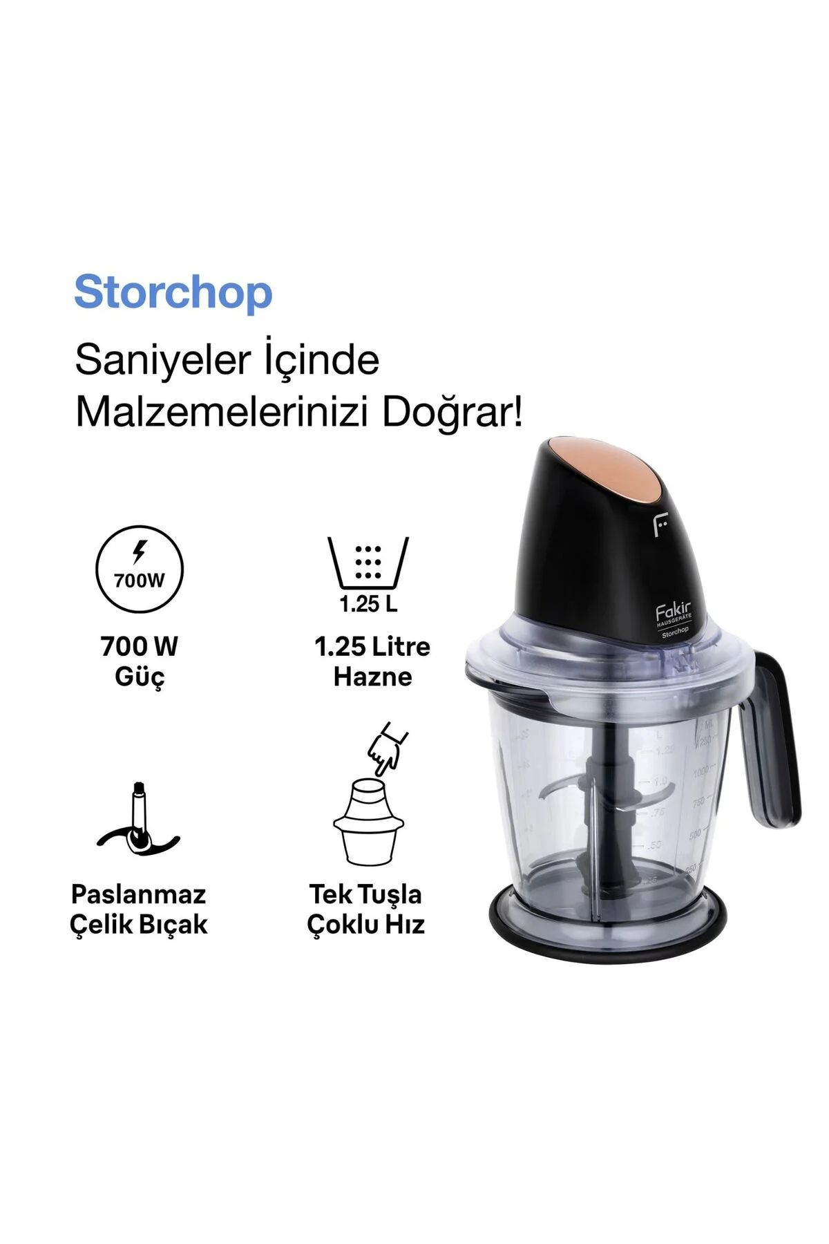 Storchop Doğrayıcı & Rondo Copper