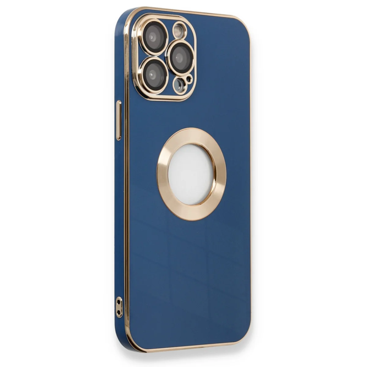 Store Silikon Kılıf - Mavi iPhone 14 Pro Max Premium Koruma