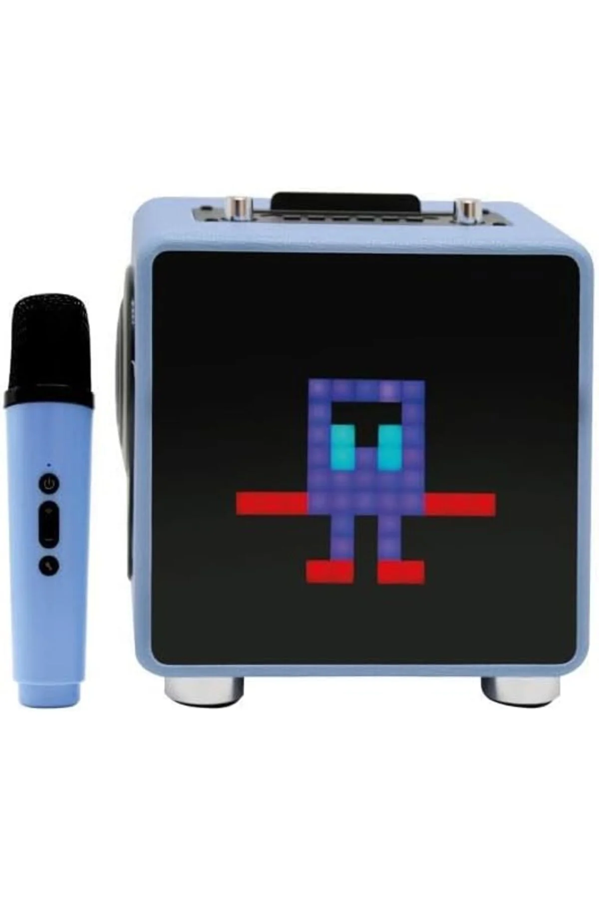 Storesellm 15W 11X11 Piksel Led Ekranlı Karaoke Bluetooth Hoparlö