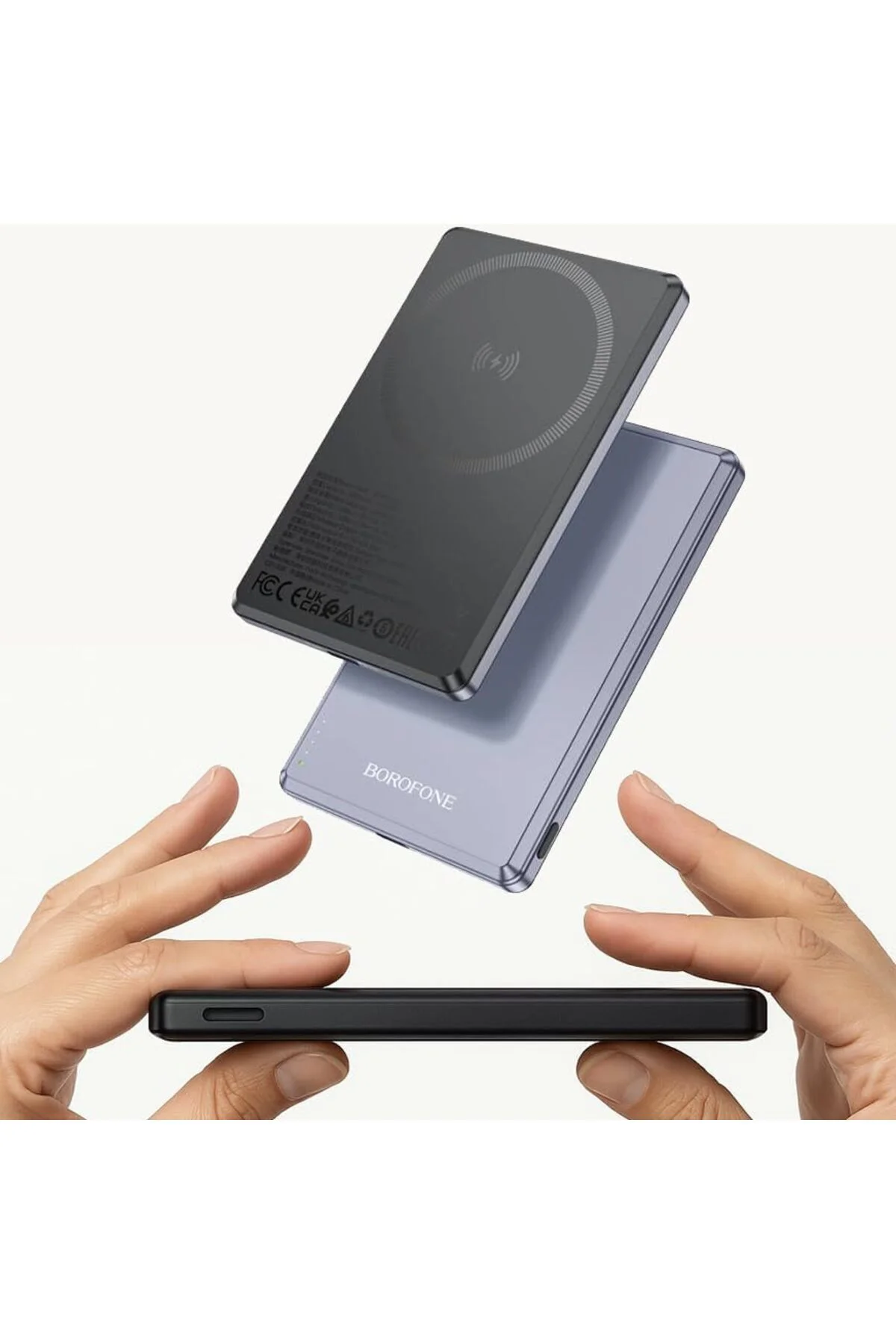 Storesellm 5000mAh 20W, Kablosuz Şarj Desteği MagSafe ile Uyumlu 