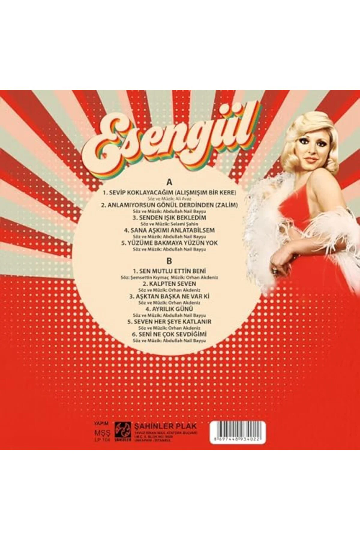 Storesellm Esengül Esengül Plak Kırmızı LP 1171935