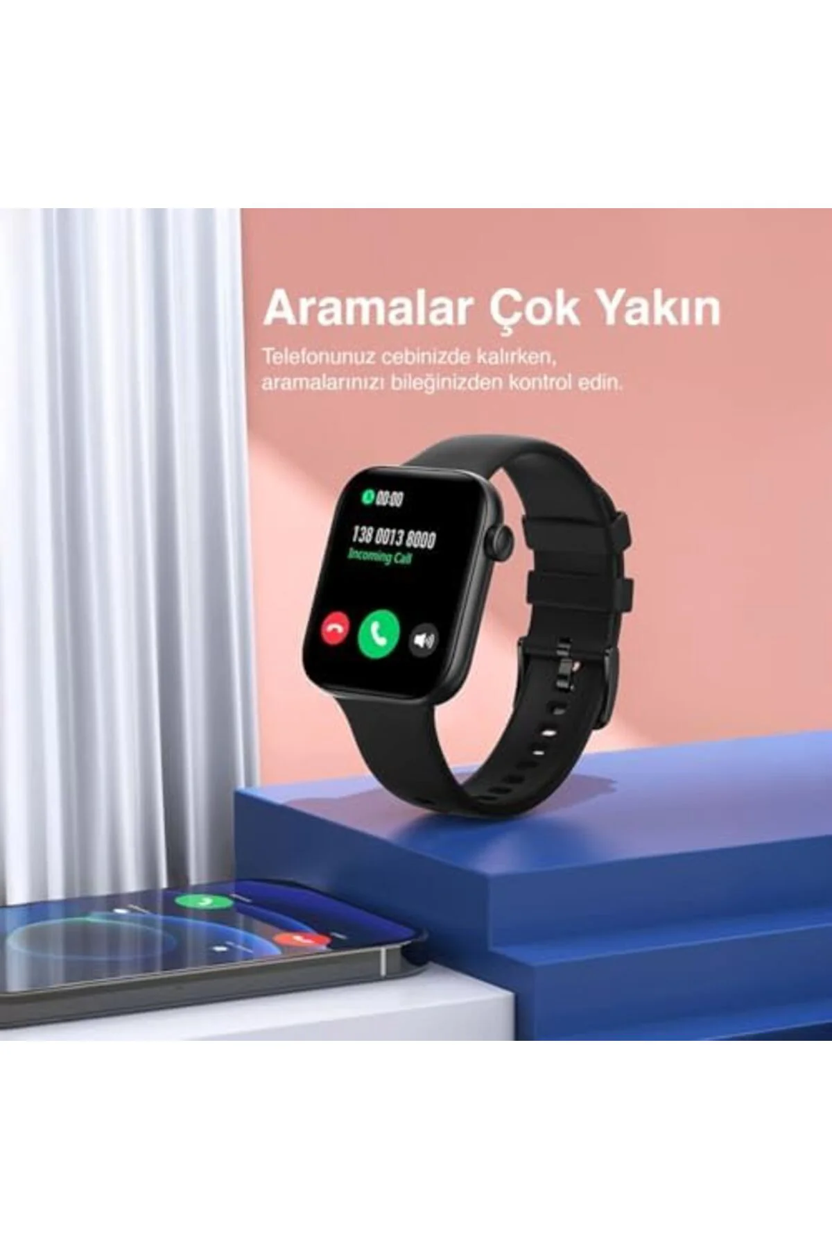Storesellm HiWatch Neo Amoled Ekran Ve Ios Uyumlu Sesli Görüşme Ö