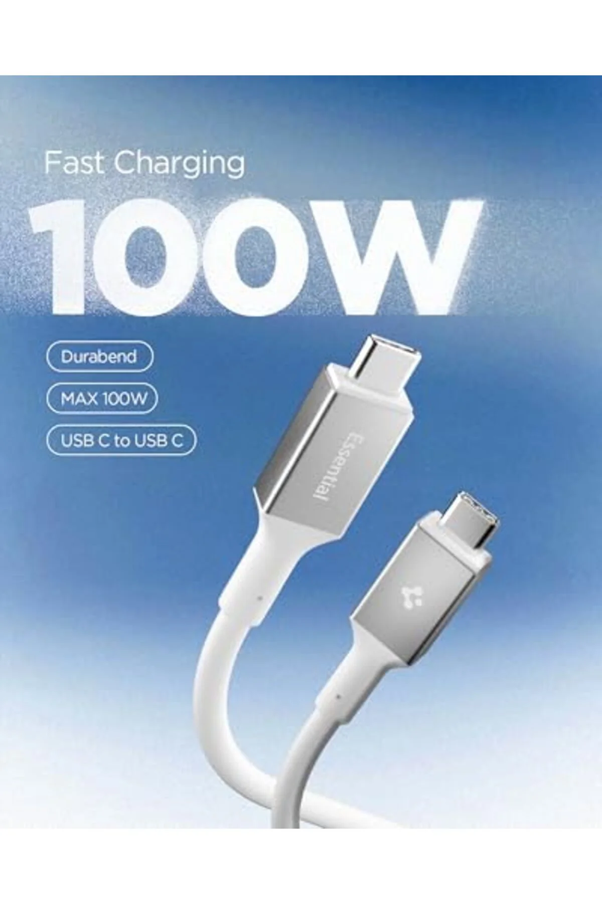 Storesellm USB-C to USB-C 1 Metre Kablo 100W Güç/PPS 2.0 Desteği 