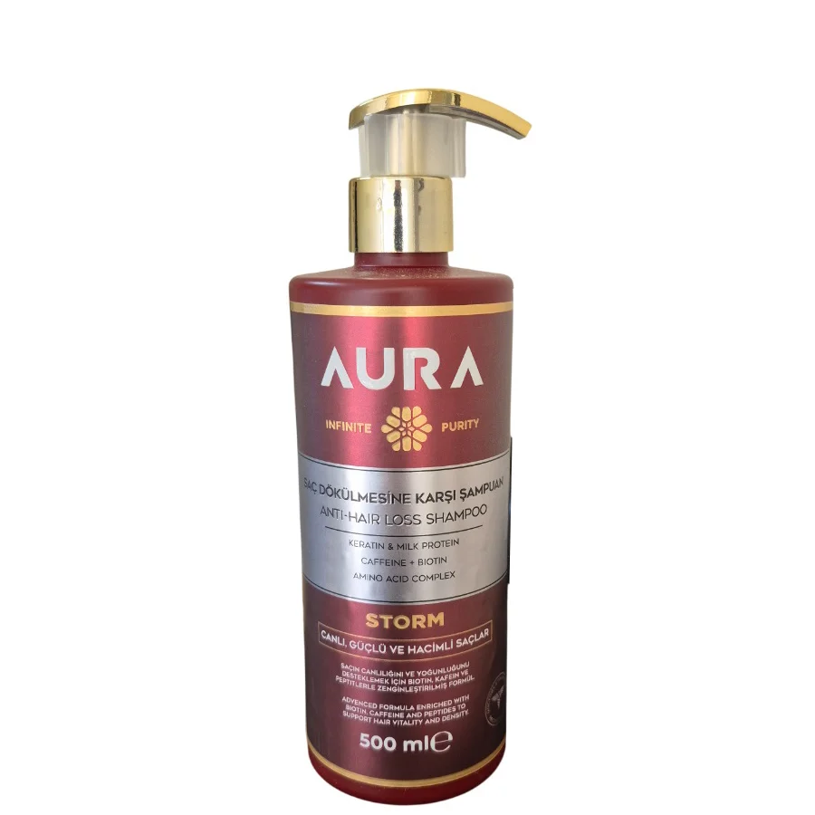 Storm Aura Dökülme Karşıtı Şampuan 500 ml Storm Aura Dökülme Karşıtı Şampuan 500 ml