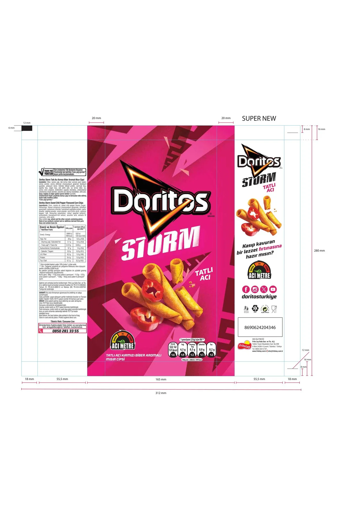 STORM TATLI ACI 50GR