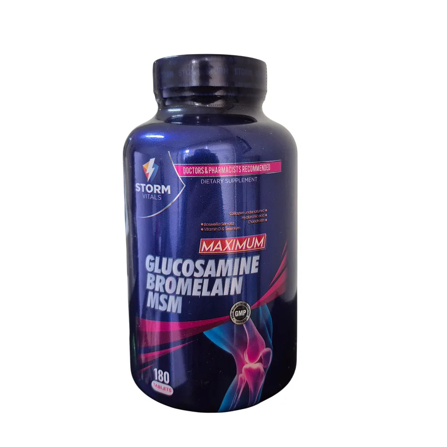 Storm Vitals Glucosamine Bromelain MSM 180 Tablet Storm Vitals Glucosamine Bromelain MSM 180 Tablet Fiyatı, Yorumları ve Özellikleri