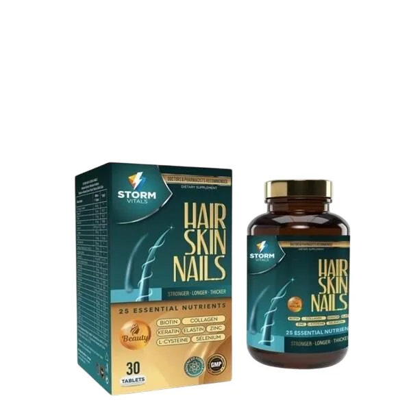 Storm Vitals Hair Skin Nails 30 Kapsül Storm Vitals Hair Skin Nails 30 Kapsül