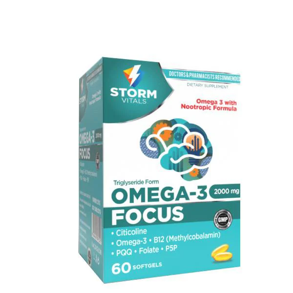 Storm Vitals Omega-3 Focus 60 Kapsül Storm Vitals Omega-3 Focus 60 Kapsül Fiyatı, Yorumları ve Özellikleri