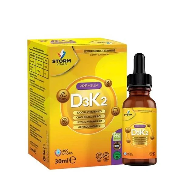 Storm Vitals Premium D3K2 30ml Fiyatı, Yorumları ve Özellikleri