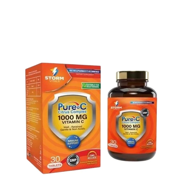 Storm Vitals Pure C Citrus Complex 30 Tablet Fiyatı, Yorumları ve Özellikleri