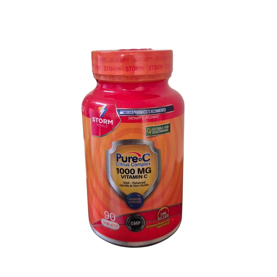 Storm Vitals Pure C 1000 MG 90 Tablet Storm Vitals Pure C 1000 MG 90 Tablet Fiyatı, Yorumları ve Özellikleri