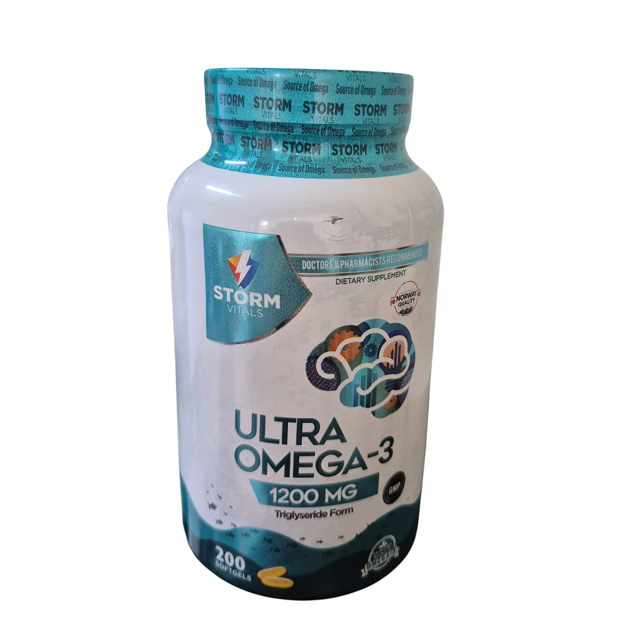 Storm Vitals Ultra Omega 1200mg 200 Softjel Storm Vitals Ultra Omega 1200mg 200 Softjel Fiyatı, Yorumları ve Özellikleri