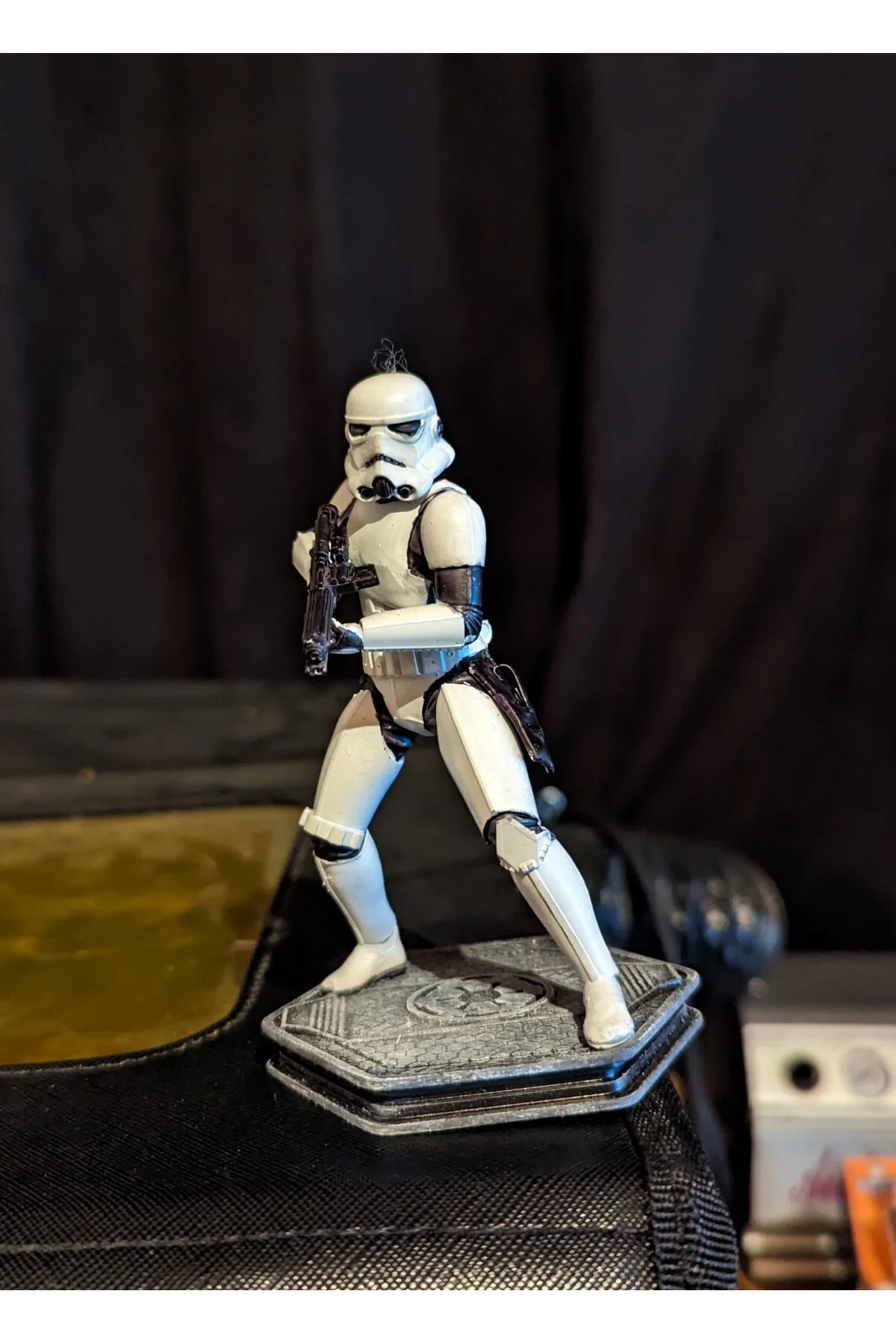 Stormtrooper Star Wars Standlı Masaüstü Dekoratif Obje Stormtrooper Obje 20CM