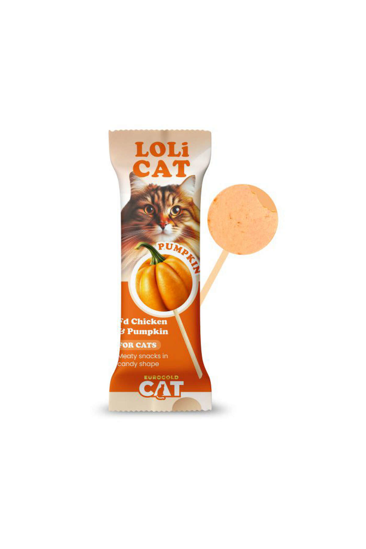 STOROZAL EuroGold Cat LoliCat FD Kedi Ödülü Balkabaklı 1,5 Gr (05