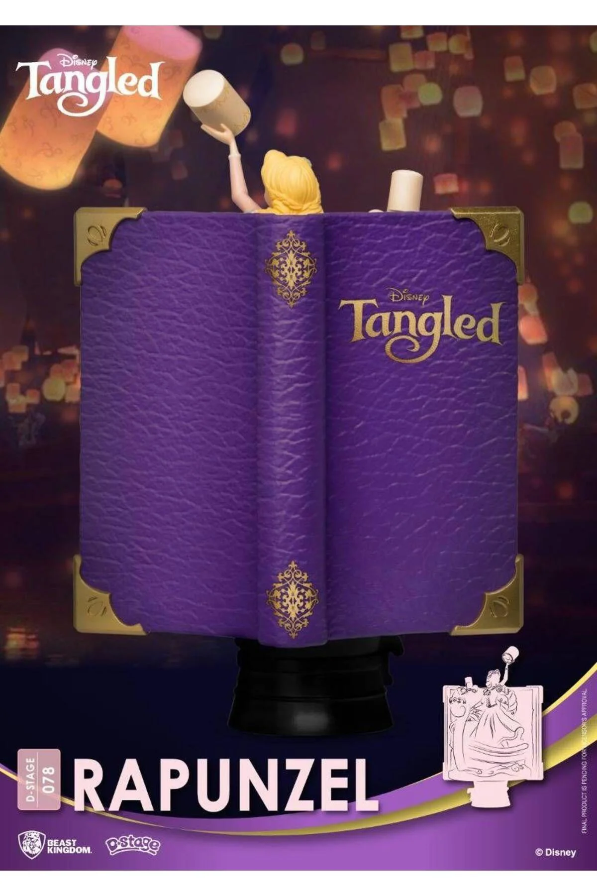 Story Book Series D-Stage PVC Diorama Rapunzel