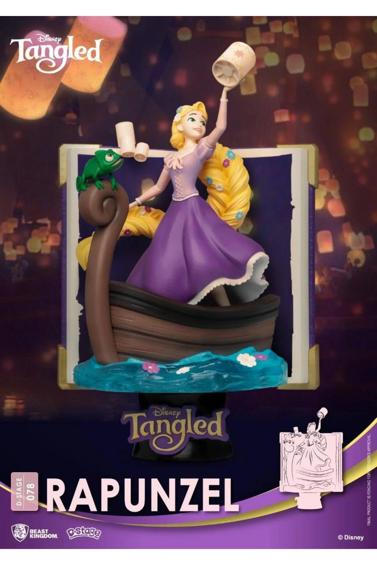Story Book Series D-Stage PVC Diorama Rapunzel