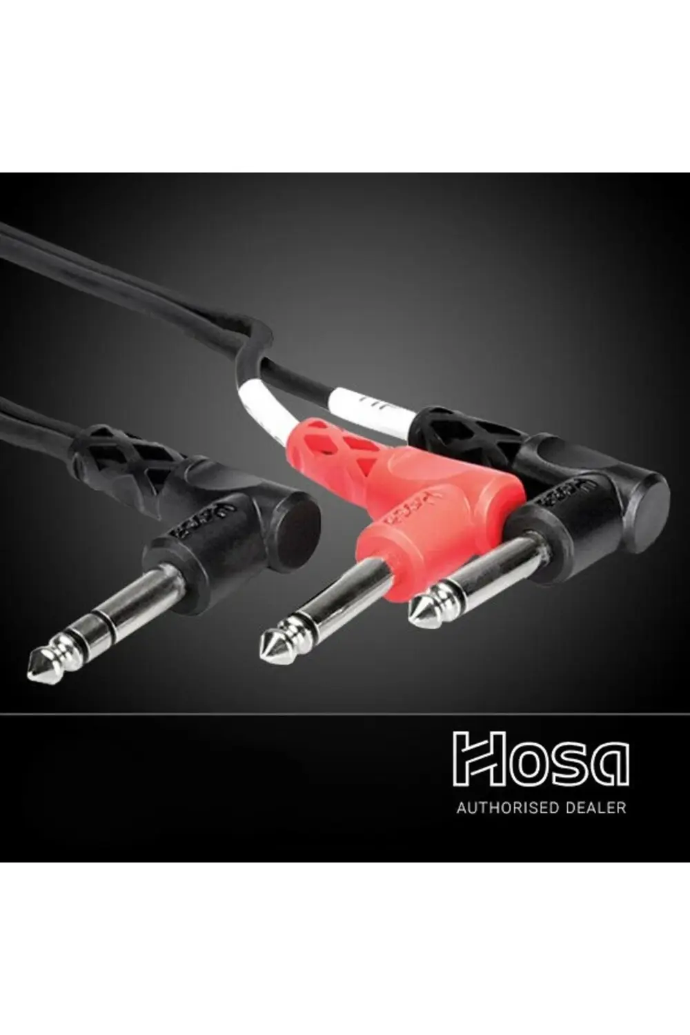 STP-201RR 1/4 inç TRS M Dual TS M Insert kablo 1 mt