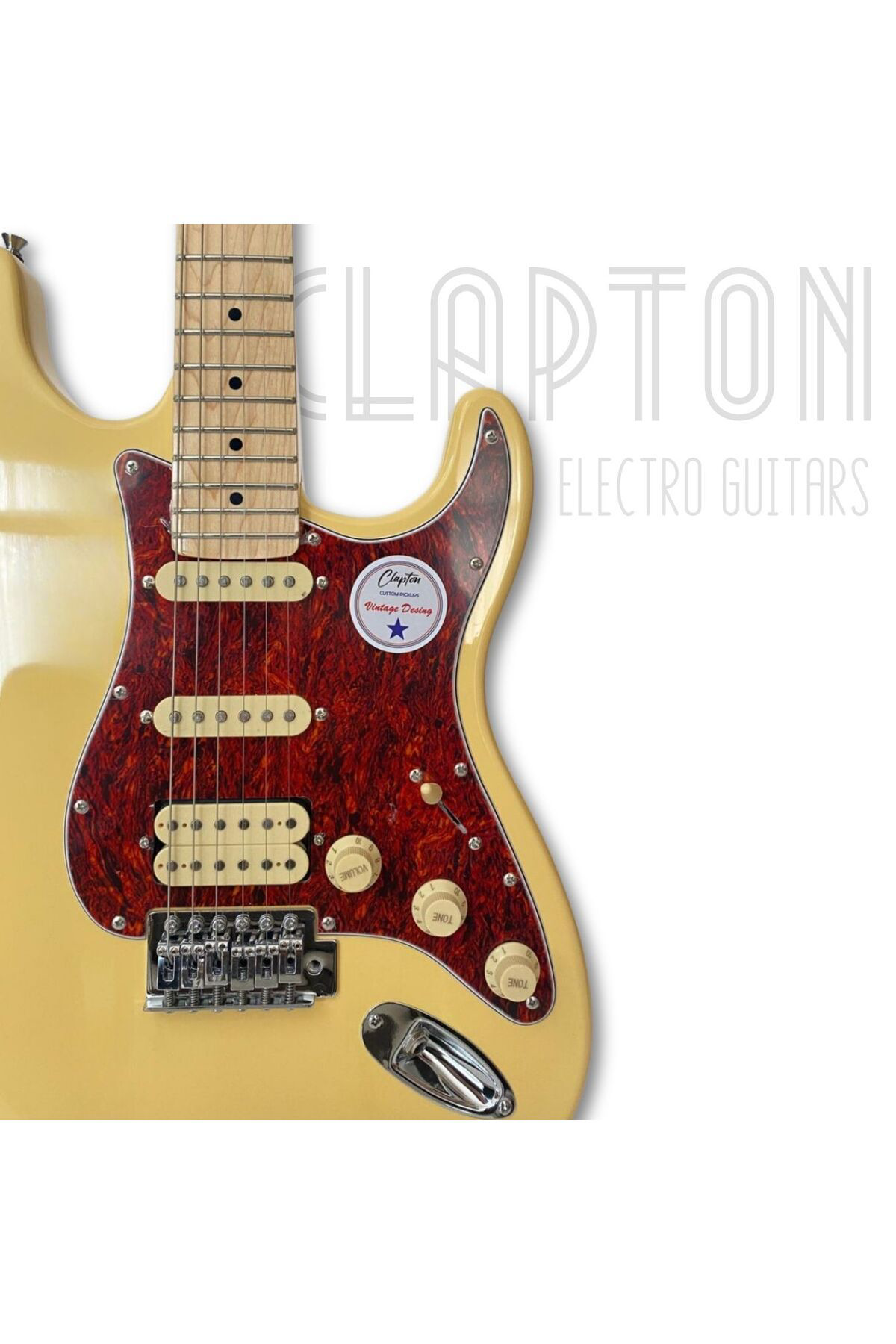 Clapton Str-10 Yw Elektro Gitar
