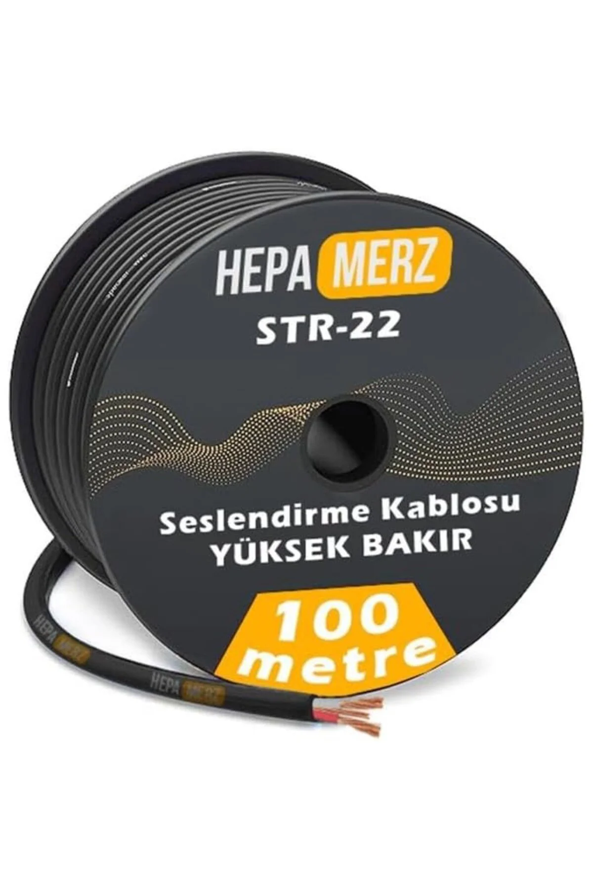 Str-22 Stereo Mikrofon Kablosu 2x0.22 mm Ses Kablosu 100 Mt. (%10