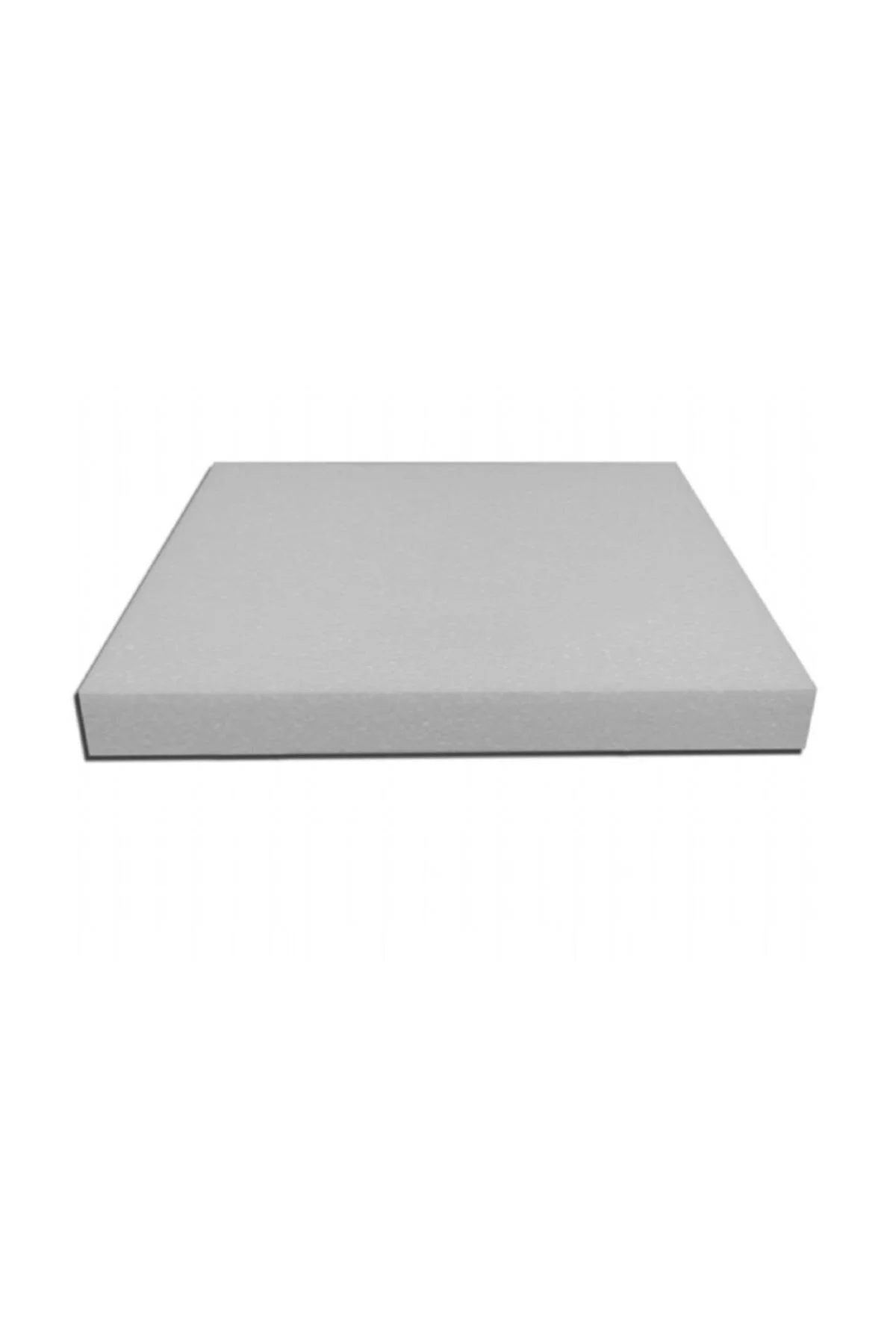 Strafor Kare Maket Pasta Altlığı Taban - 15 x 3 cm