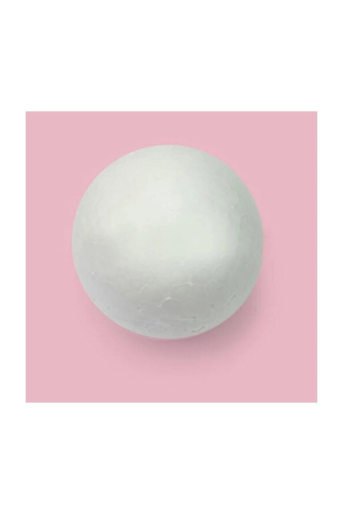 Strafor Top Ve Küre (yuvarlak Strafor Köpük) 20 Cm.