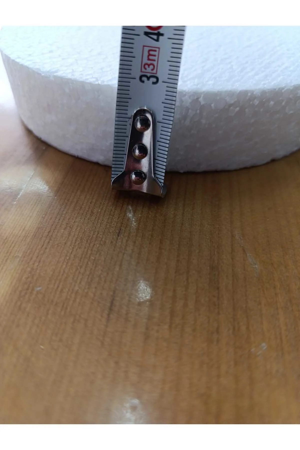 Strafor Yuvarlak Pasta Altlığı Taban 34 X 3 Cm