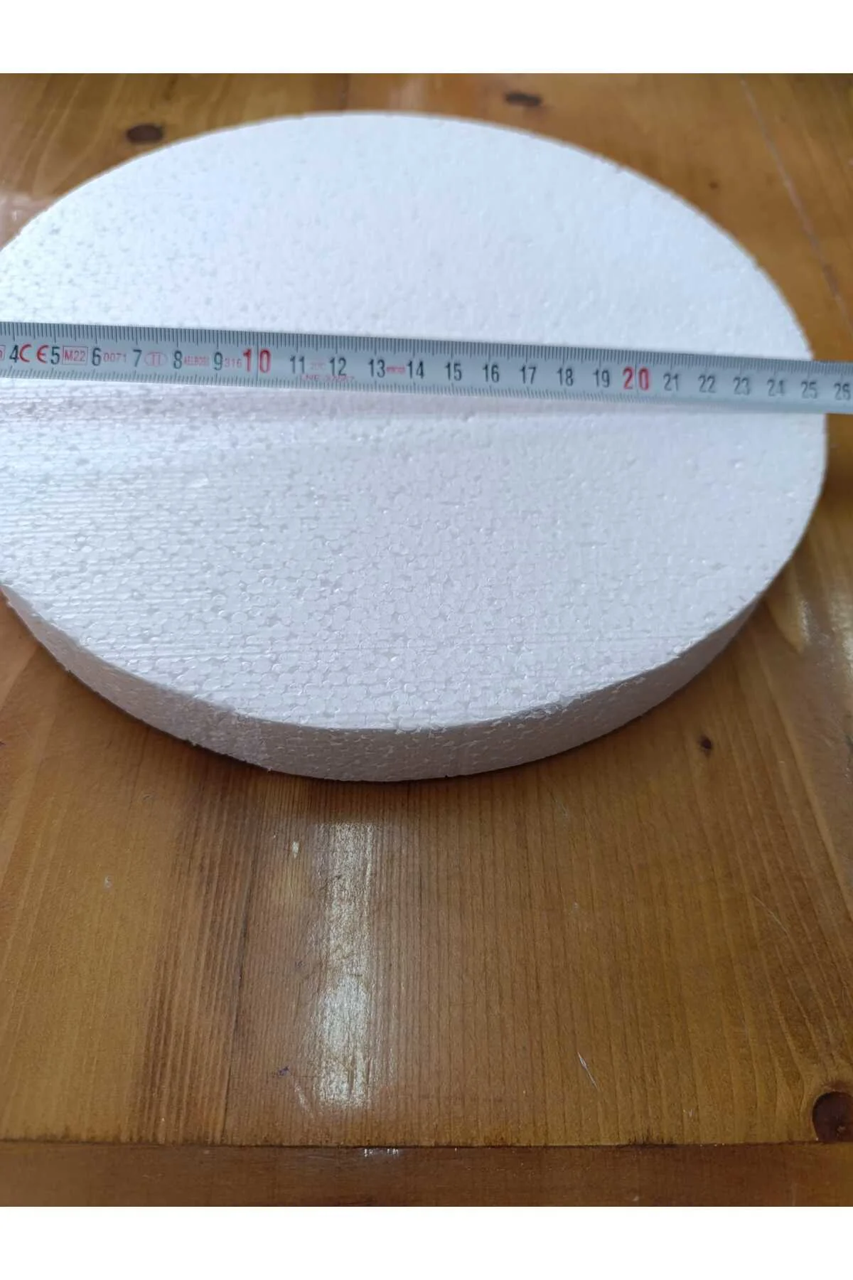 Strafor Yuvarlak Pasta Tabanı Altlığı 25 X 3cm