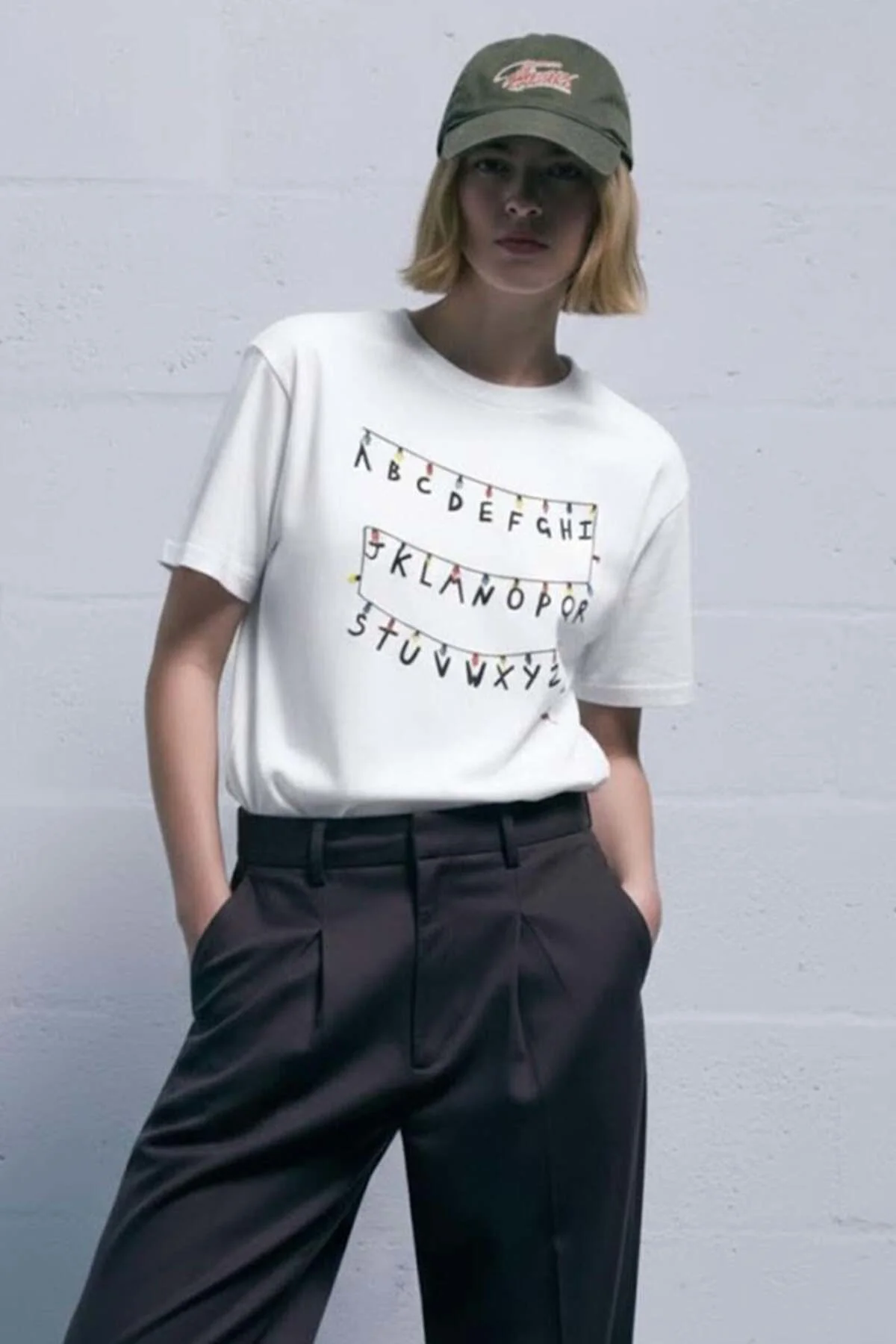 Stranger Things - Alfabe Unisex T-Shirt