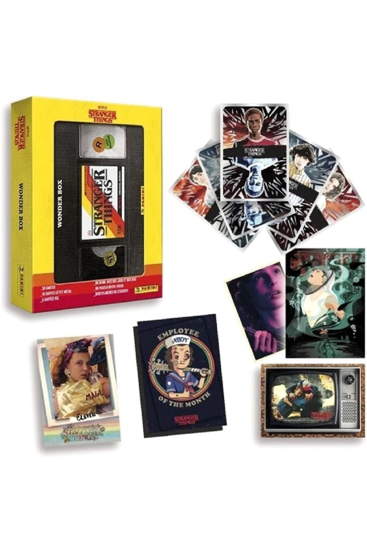 Strangers Thınks wonder box neflix kutulu set oyun kart