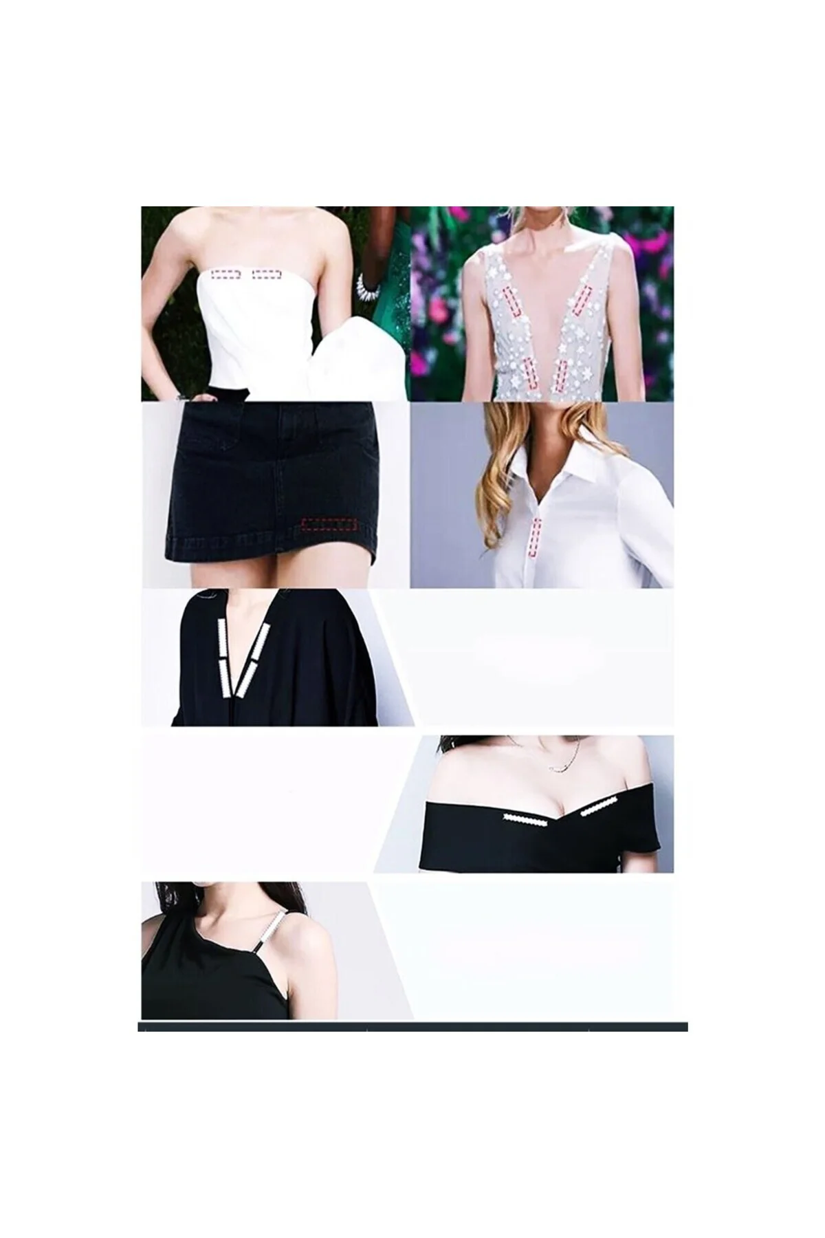 Straplez Sütyen Sabitleme Bandı Ve Dekolte Kapama Bantı - Kıyafet