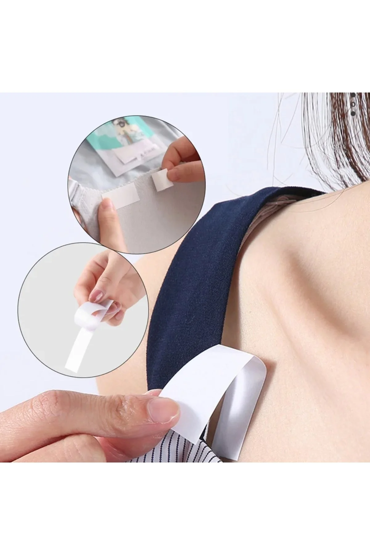 Straplez Sütyen Sabitleme Bandı Ve Dekolte Kapama Bantı - Kıyafet