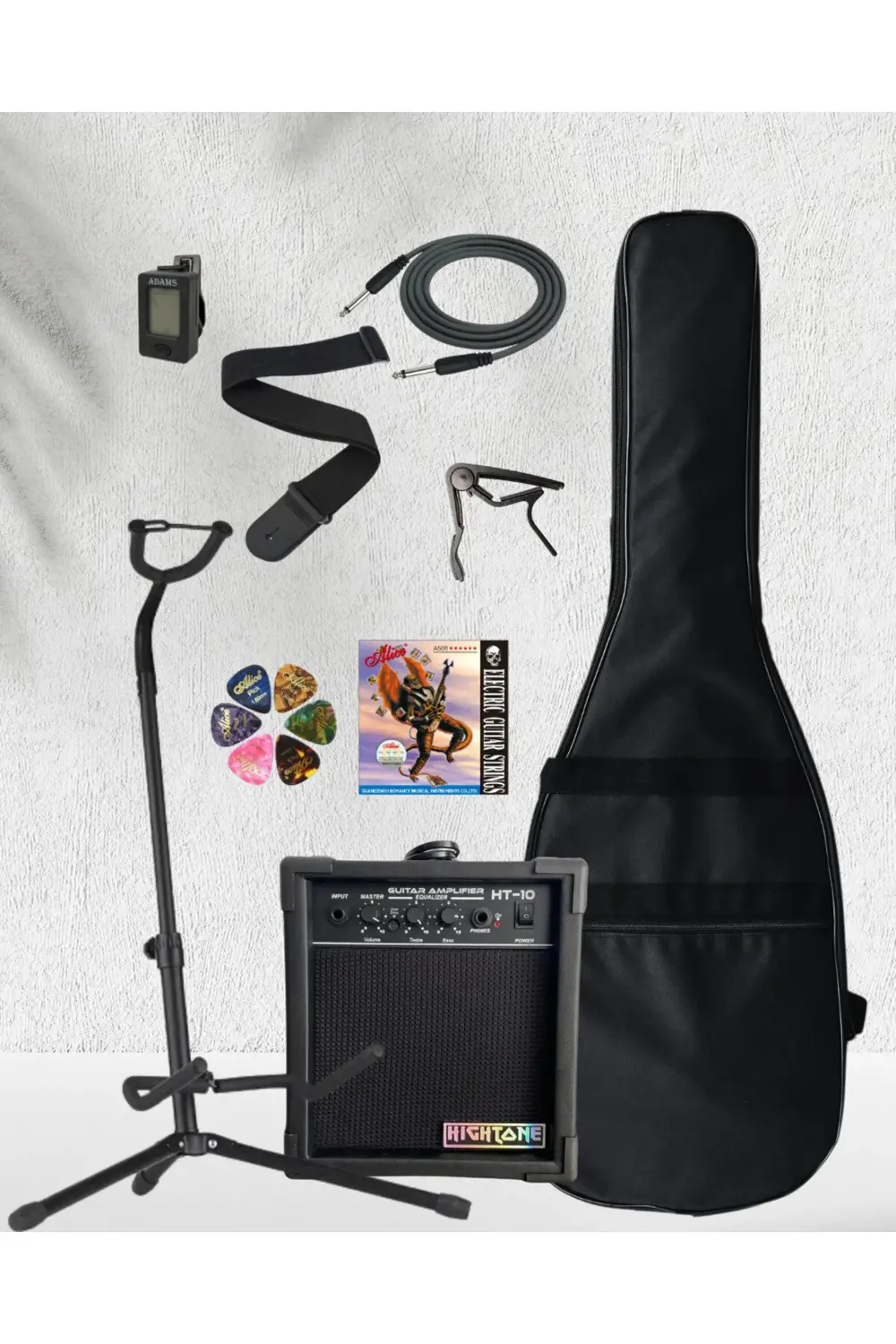 Strauss ESH-112 HSS Elektro Gitar FULL SET