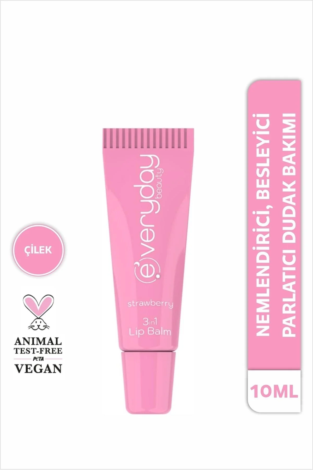 Strawberry 3 in 1 The Lip Balm*24 Strawberry 3 in 1 The Lip Balm*24 - Görsel 2
