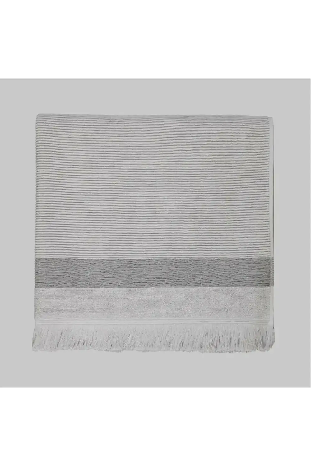 Sarev Street 80X150 Cm Gri Banyo Havlusu