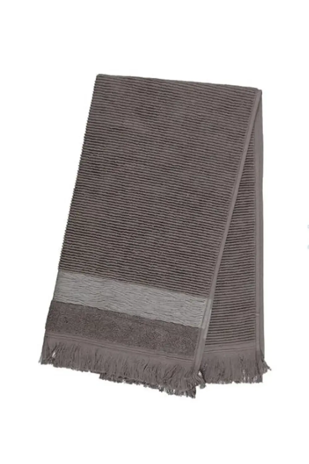 Sarev Street 80X150 Cm Koyu Gri Banyo Havlusu