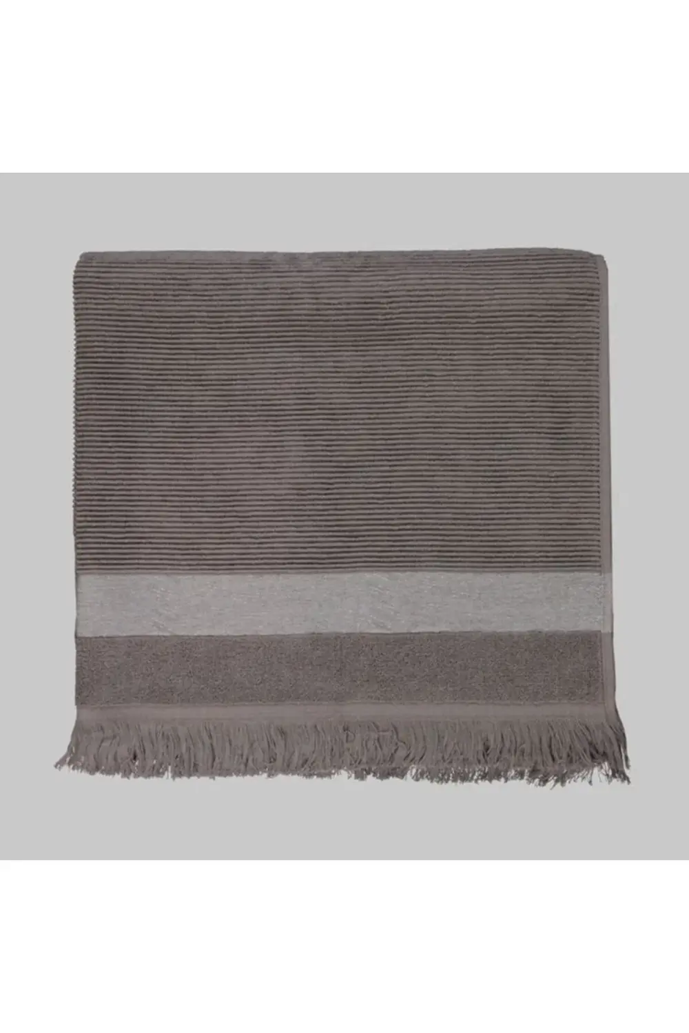 Sarev Street 80X150 Cm Koyu Gri Banyo Havlusu