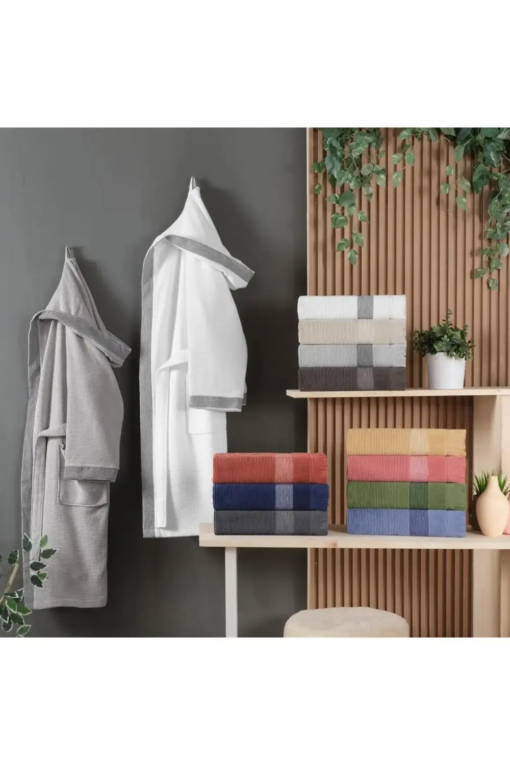 Sarev Street Bornoz, .Beyaz, Xl