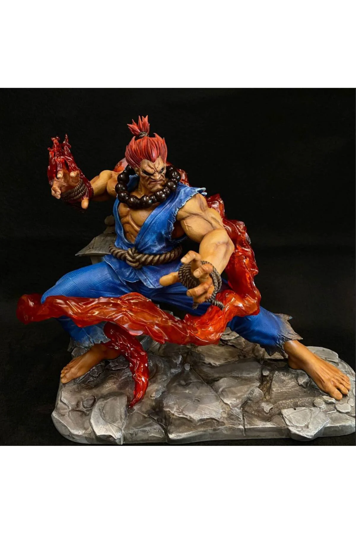 Street Fighter Akuma Figür Street Fighter Akuma Obje 25CM Büyük Boy