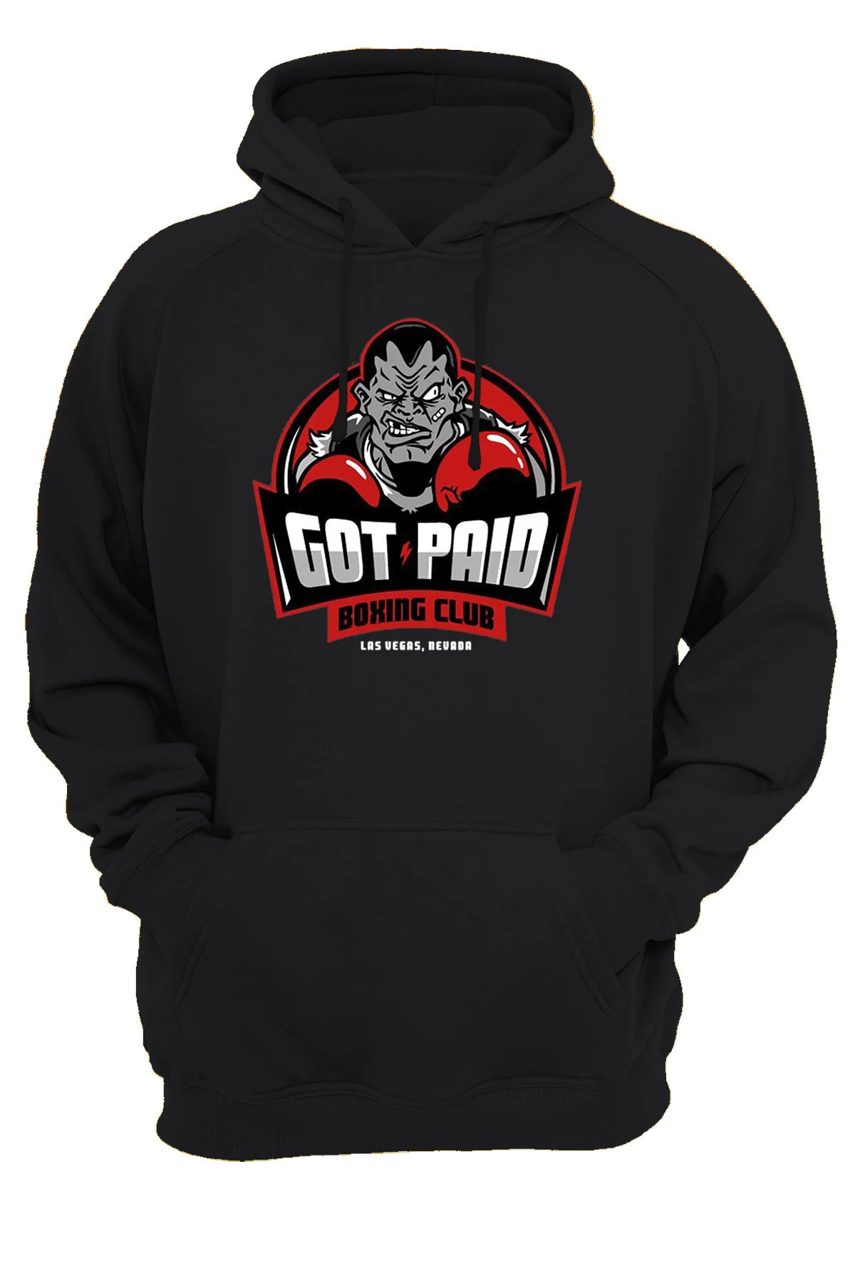 Street Fighter Balrog Gym Baskılı Fermuarsız Kapüşonlu Sweatshirt
