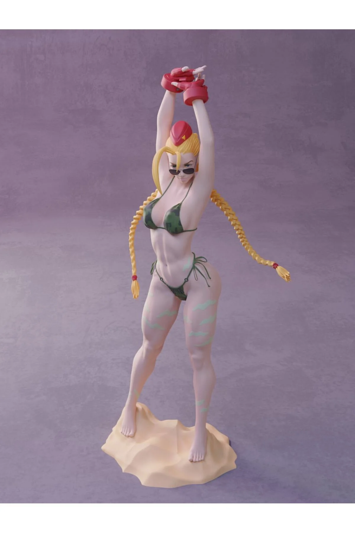 Street Fighter Bikinili Cammy Figür Street Fighter Bikinili Killer Bee Obje 25CM Büyük Boy