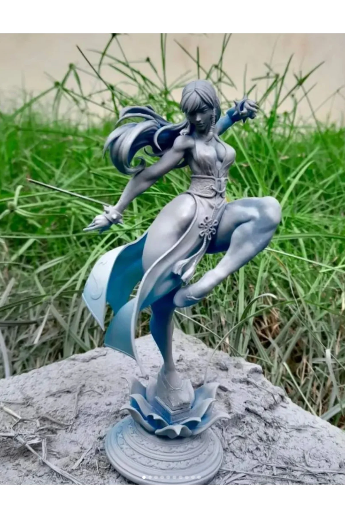Street Fighter Chun Li Figür Büyük Boy 20CM
